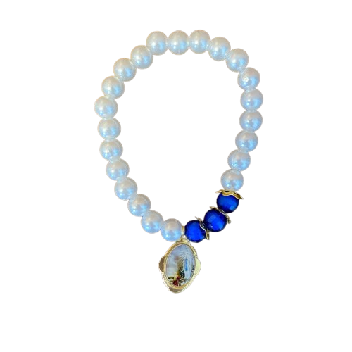 PULSEIRA PÉROLA NOSSA SENHORA DE LOURDES  (01 UNIDADE)