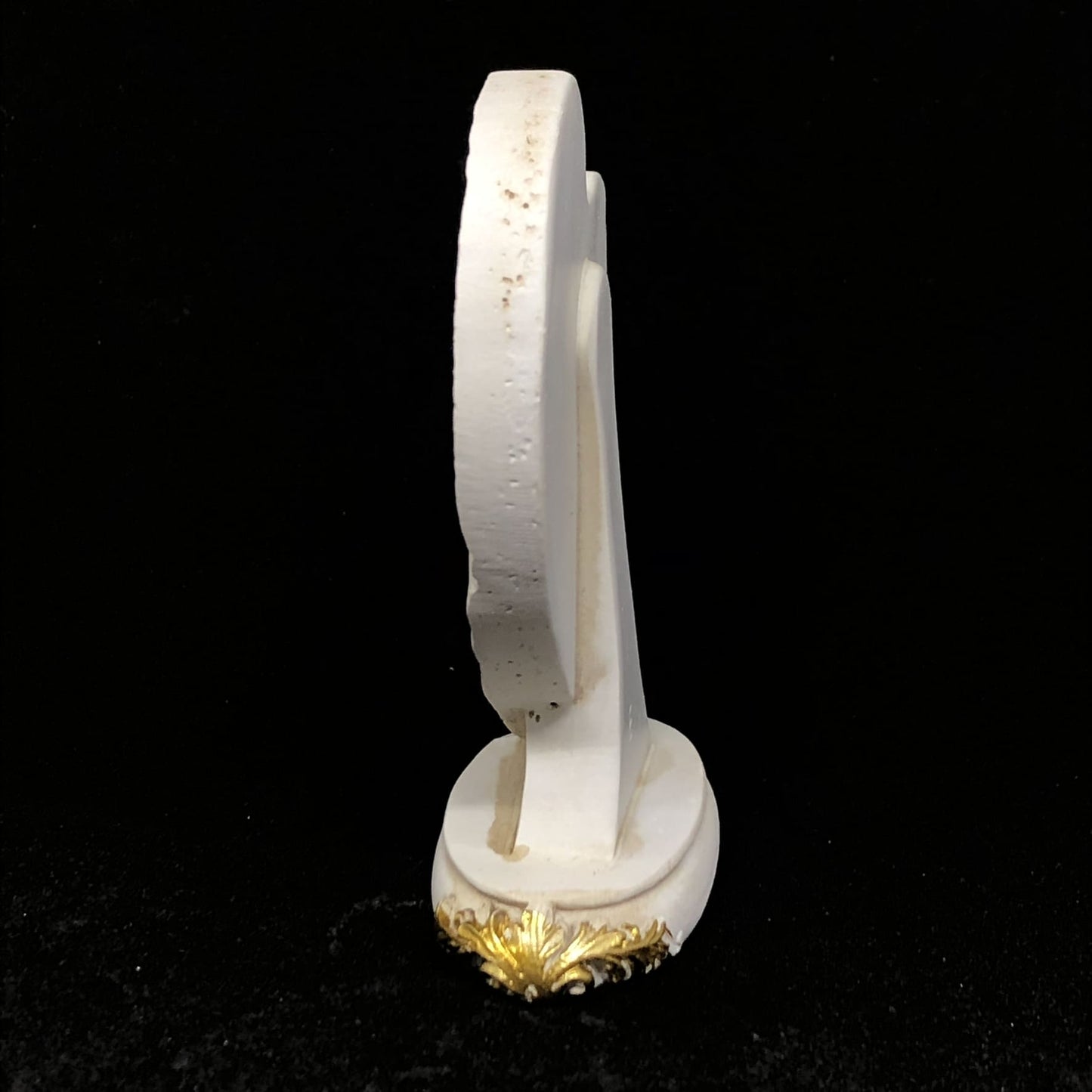 ENFEITE DE RESINA IMPORTADA ANJO BRANCO 9CM (1 UNIDADE)