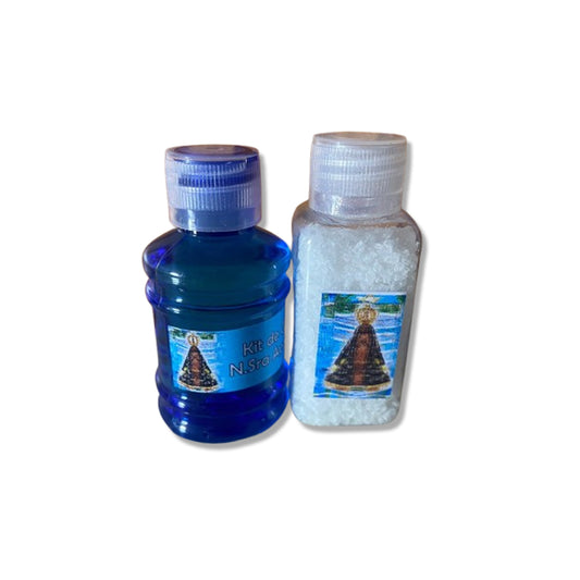 KIT AGUA E SAL NOSSA SENHORA APARECIDA (1 UNIDADE)
