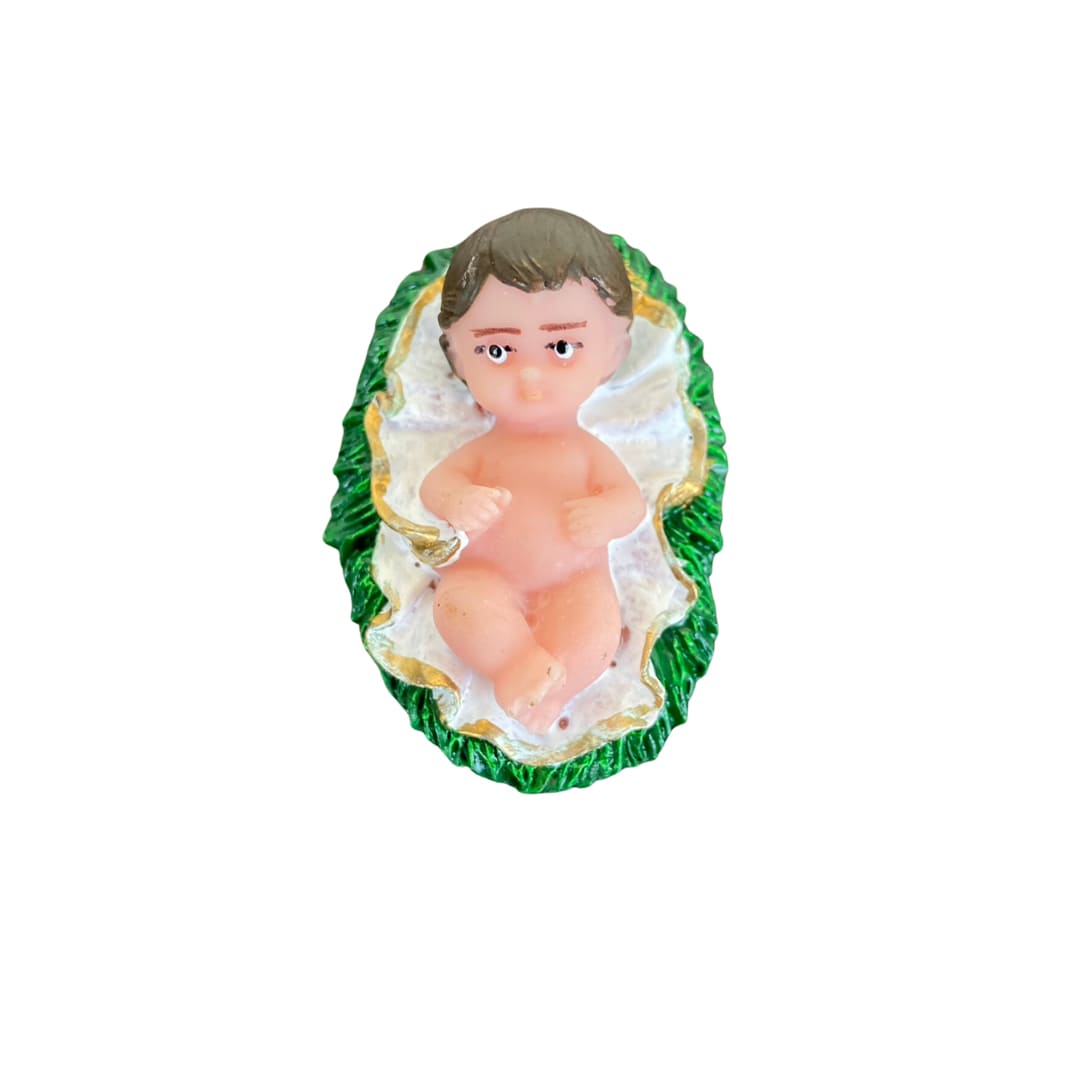 IMAGEM DE RESINA NACIONAL MENINO JESUS 05CM (6 UNIDADES)