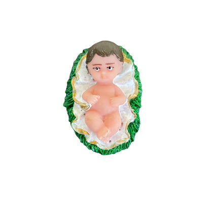 IMAGEM DE RESINA NACIONAL MENINO JESUS 05CM (6 UNIDADES)