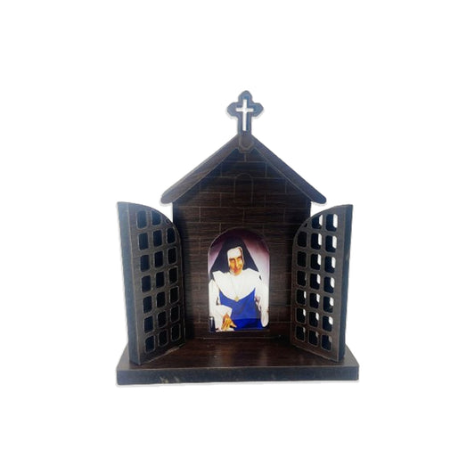 CAPELA PORTA TABACO SANTA DULCE DOS POBRES P 10CM (1 UNIDADE)
