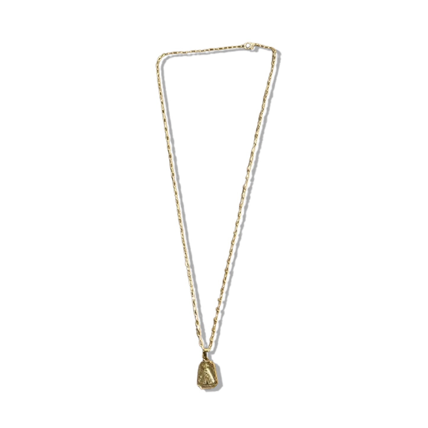 CORRENTE DOURADA NOSSA SENHORA APARECIDA MOD3 ( 1 UNIDADE)