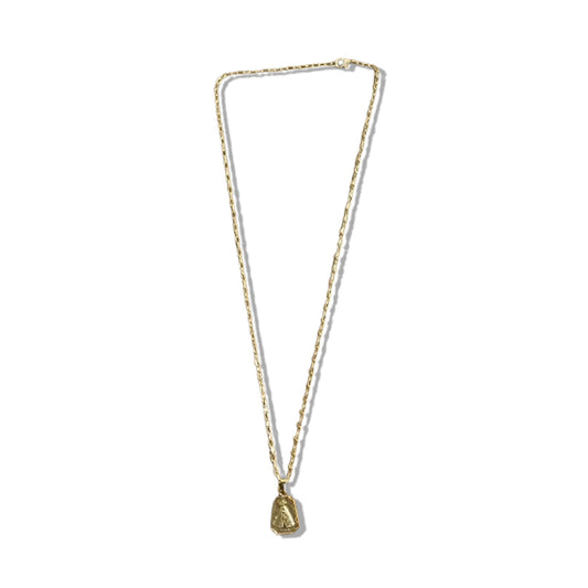 CORRENTE DOURADA NOSSA SENHORA APARECIDA MOD3 ( 1 UNIDADE)