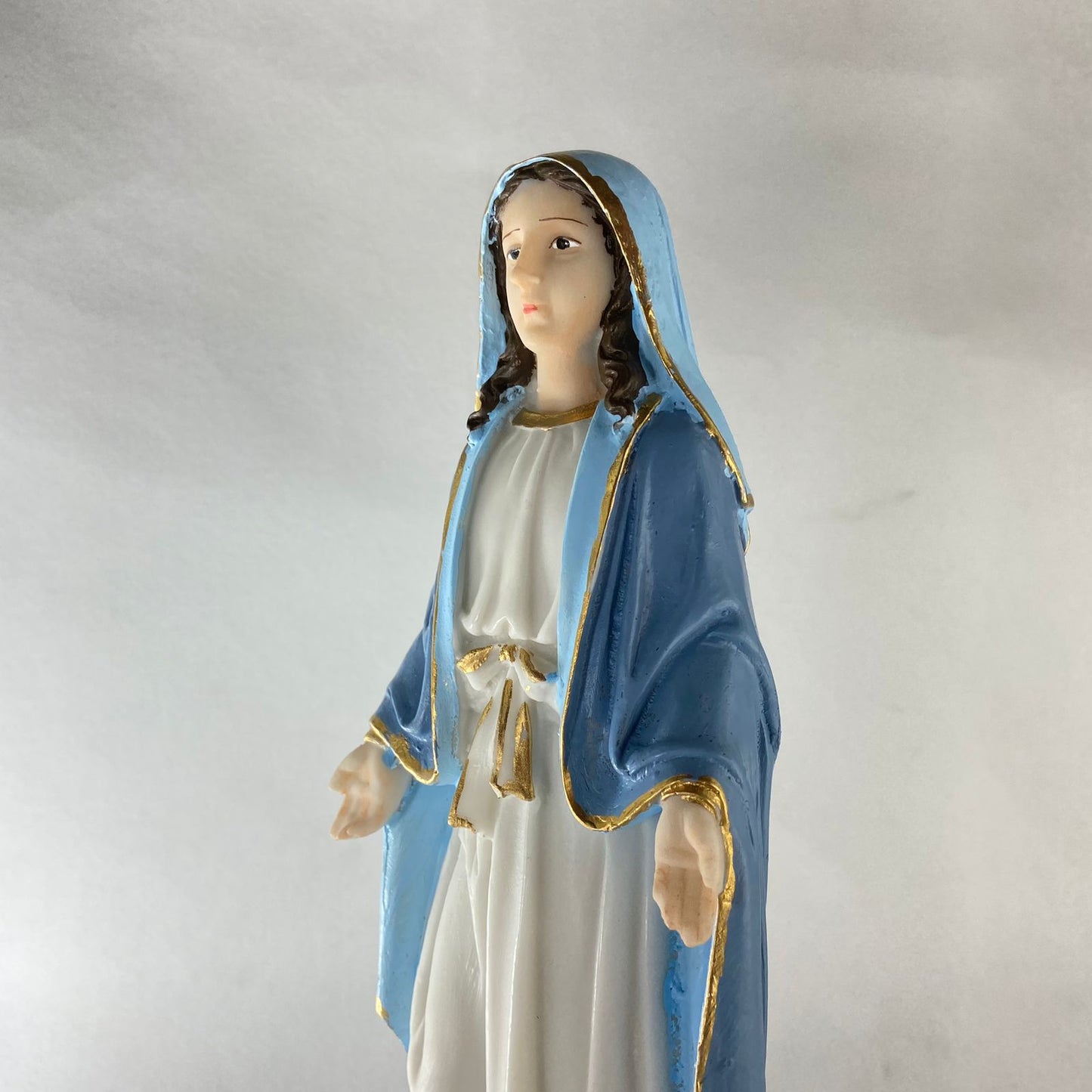 IMAGEM DE RESINA NACIONAL NOSSA SENHORA DAS GRAÇAS 30CM (1 UNIDADE)
