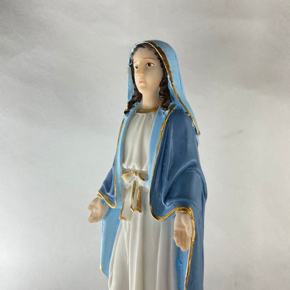 IMAGEM DE RESINA NACIONAL NOSSA SENHORA DAS GRAÇAS 30CM (1 UNIDADE)