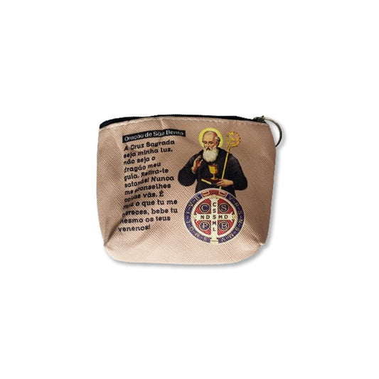 BOLSA PORTA MOEDAS SÃO BENTO MOD2 (3 UNIDADES)