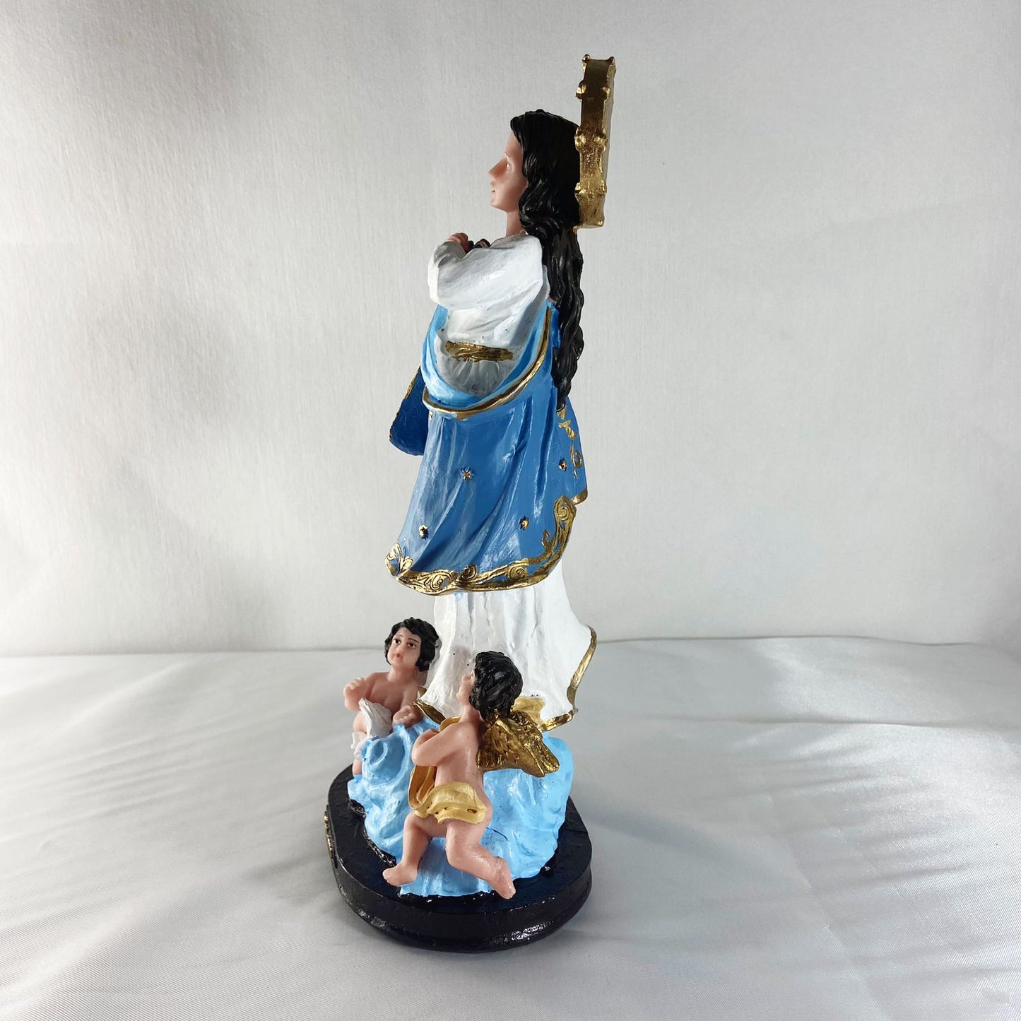 IMAGEM DE RESINA NACIONAL IMACULADA CONCEIÇÃO 28CM (1 UNIDADE)