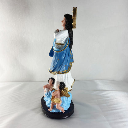 IMAGEM DE RESINA NACIONAL IMACULADA CONCEIÇÃO 28CM (1 UNIDADE)