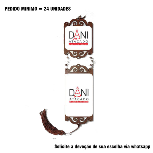 ADORNO DUPLO QUADRADO TABACO PERSONALIZADO (1 UNIDADE)