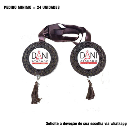 ESCAPULÁRIO DE PORTA TABACO REDONDO PERSONALIZADO (1 UNIDADE)