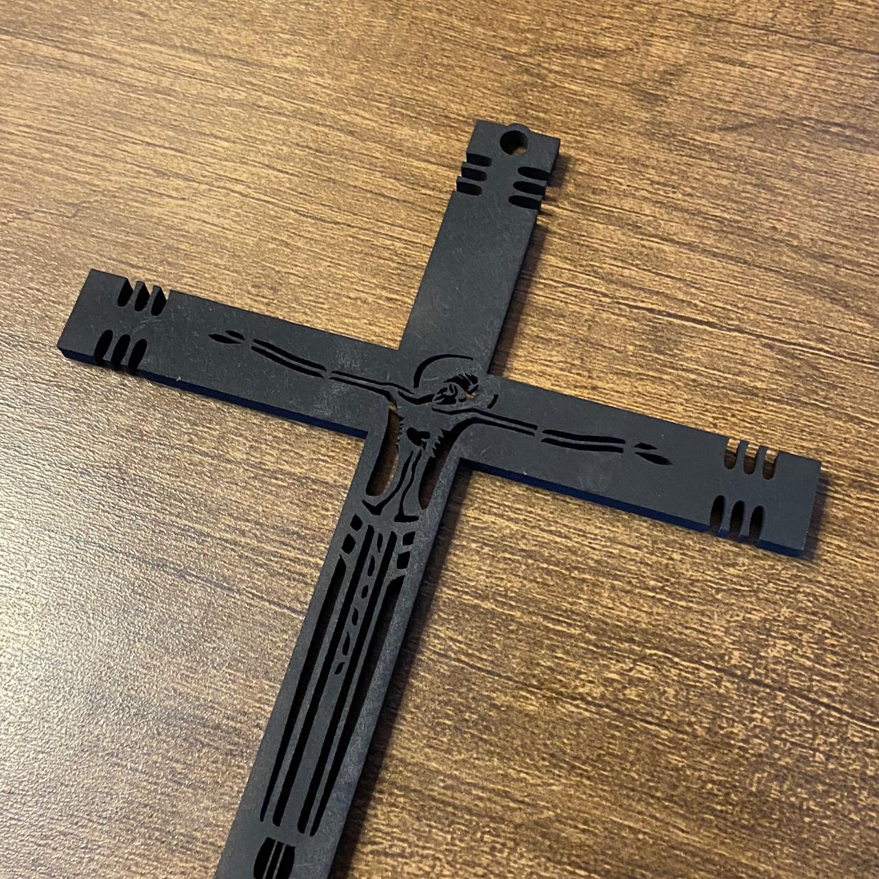 CRUCIFIXO MDF CRUZ DO NADA 20CM (1 UNIDADE)