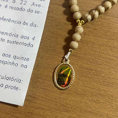 COROA DE SANTA RITA  6MM (3 UNIDADES)