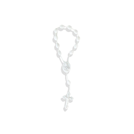 DEZENA DE DEDO PLÁSTICO BRANCO (12 UNIDADES)