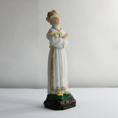 IMAGEM DE RESINA NACIONAL NOSSA SENHORA DE SALETTE 16CM (1 UNIDADE)