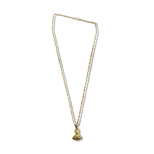 CORRENTE DOURADA IMACULADO CORAÇÃO DE MARIA ( 1 UNIDADE)