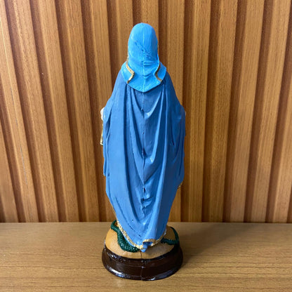 IMAGEM DE RESINA NACIONAL NOSSA SENHORA DAS GRAÇAS 20CM (1 UNIDADE)