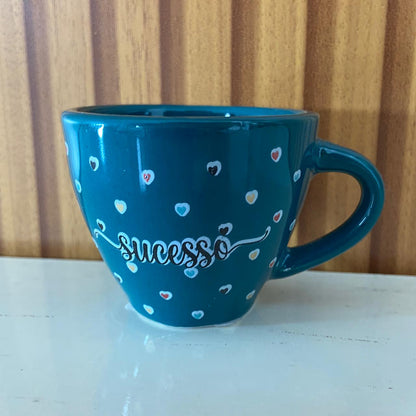 XÍCARA COQUINHO VERDE MOD2 SUCESSO (1 UNIDADE)