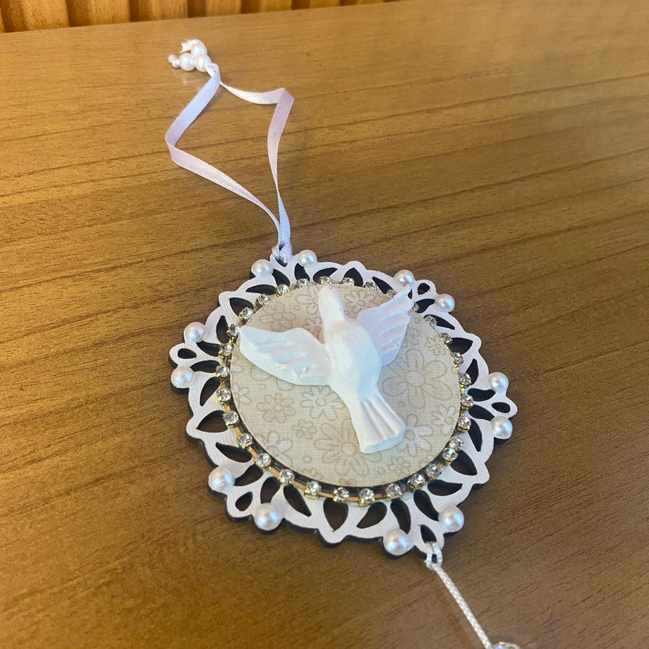 MANDALA DE BERÇO DIVINO ESPIRITO SANTO P BRANCO (1 UNIDADE)