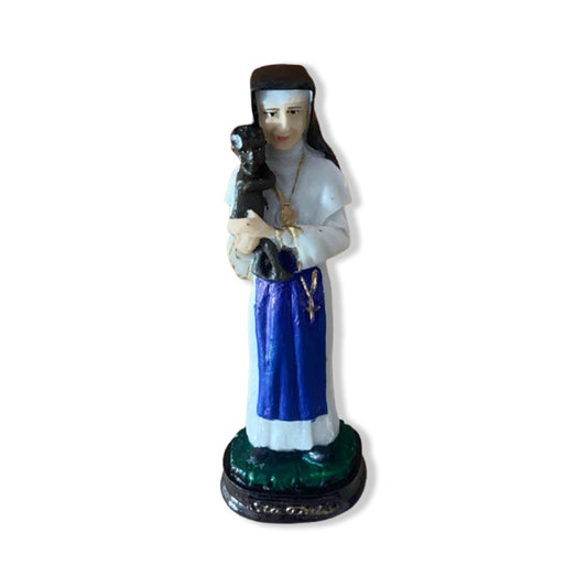 IMAGEM DE RESINA NACIONAL SANTA DULCE DOS POBRES 14CM (1 UNIDADE)