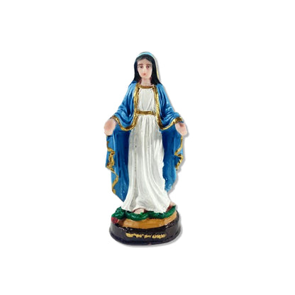 IMAGEM DE RESINA NACIONAL NOSSA SENHORA DAS GRAÇAS 14,5CM (1 UNIDADE)