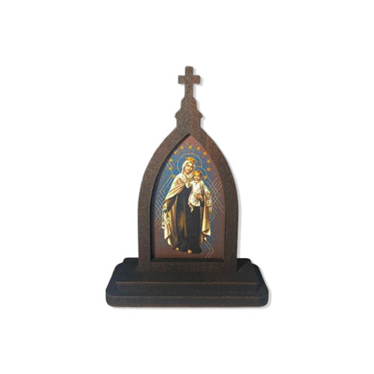 CAPELA MDF NOSSA SENHORA DO CARMO 15CM (1 UNIDADE)