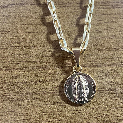 CORRENTE DOURADA NOSSA SENHORA DE GUADALUPE  ( 1 UNIDADE)