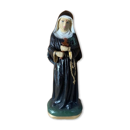 IMAGEM DE GESSO SANTA RITA DE CÁSSIA 19CM (1 UNIDADE)