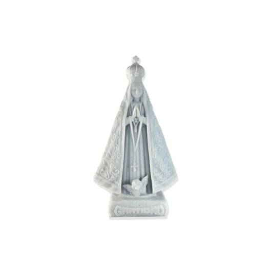 IMAGEM DE MÁRMORE NOSSA SENHORA  APARECIDA GRATIDÃO 22CM (1 UNIDADE)