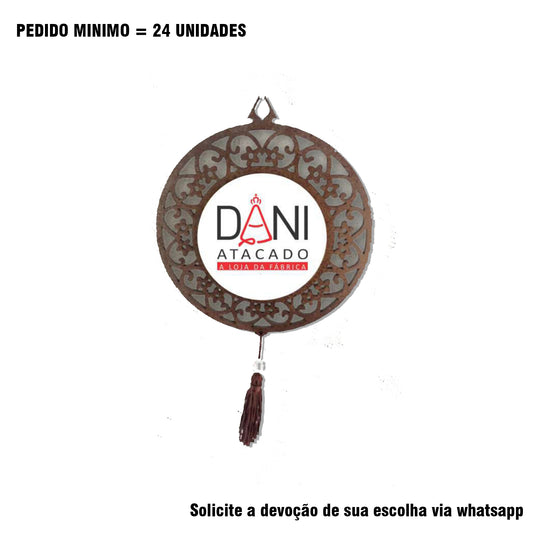 MANDALA MDF TABACO PERSONALIZADA  (1 UNIDADE)