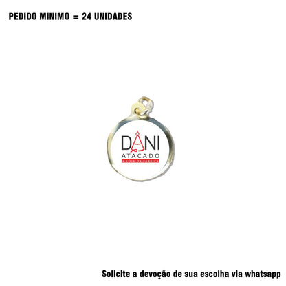 MEDALHA DUPLA FACE PERSONALIZADO (1 UNIDADE)