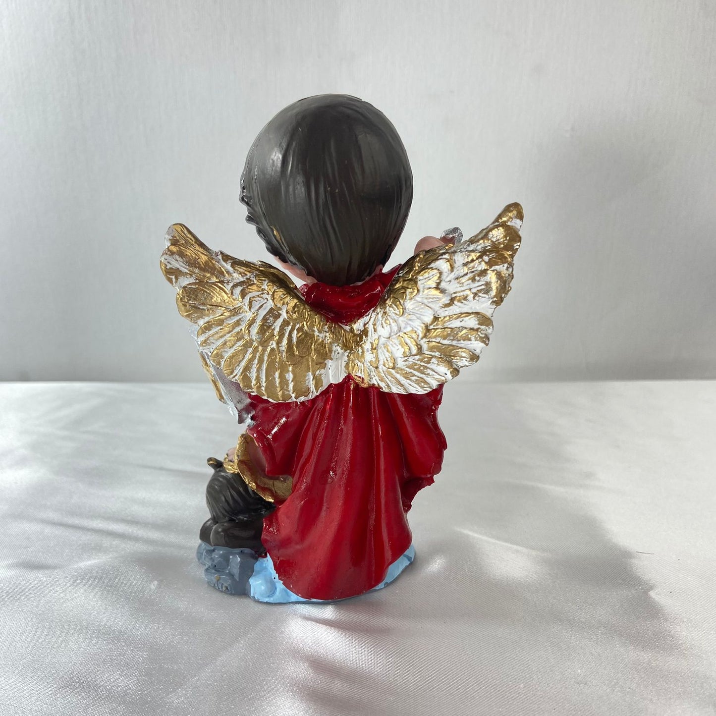 IMAGEM DE RESINA NACIONAL SÃO MIGUEL INFANTIL 14CM (1 UNIDADE)