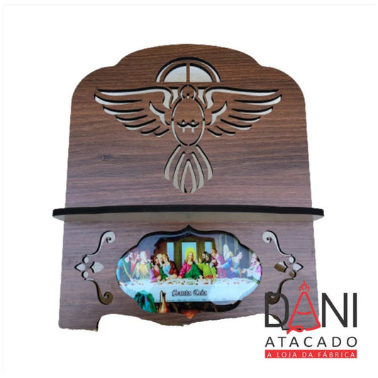 PORTA BIBLIA G SANTA CEIA 30X25 (1 UNIDADE)