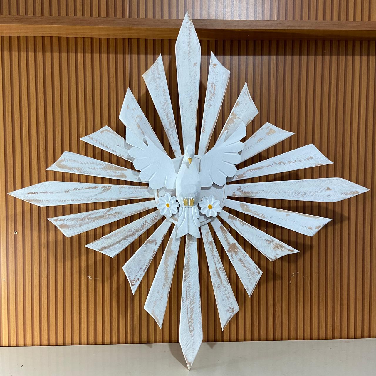 MANDALA MADEIRA DIVINO ESPIRITO SANTO  1X1M (1 UNIDADE)