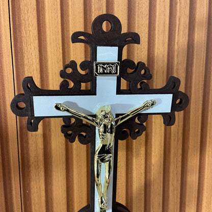 CRUCIFIXO MDF JHS 26,5CM (1 UNIDADE)