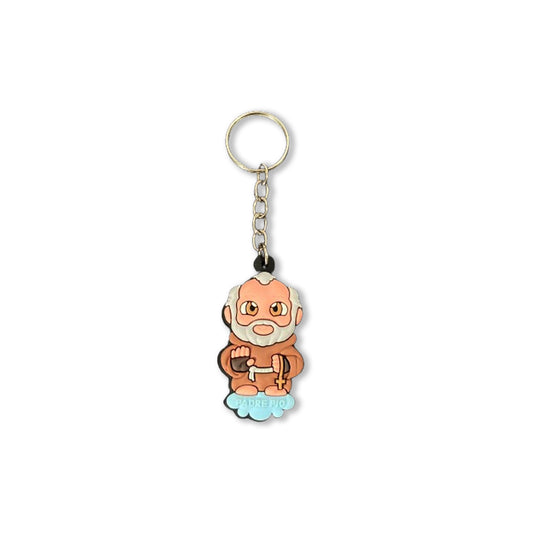 CHAVEIRO EMBORRACHADO SANTO PADRE PIO (12 UNIDADES)