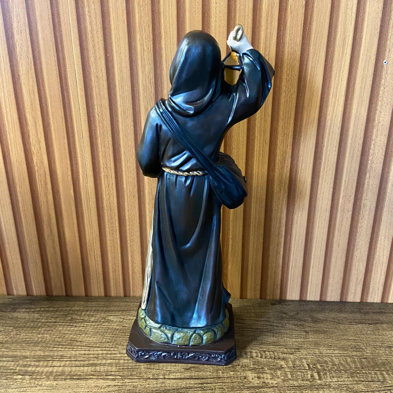 IMAGEM DE RESINA IMPORTADA SÃO LONGUINHO 31CM (1 UNIDADE)