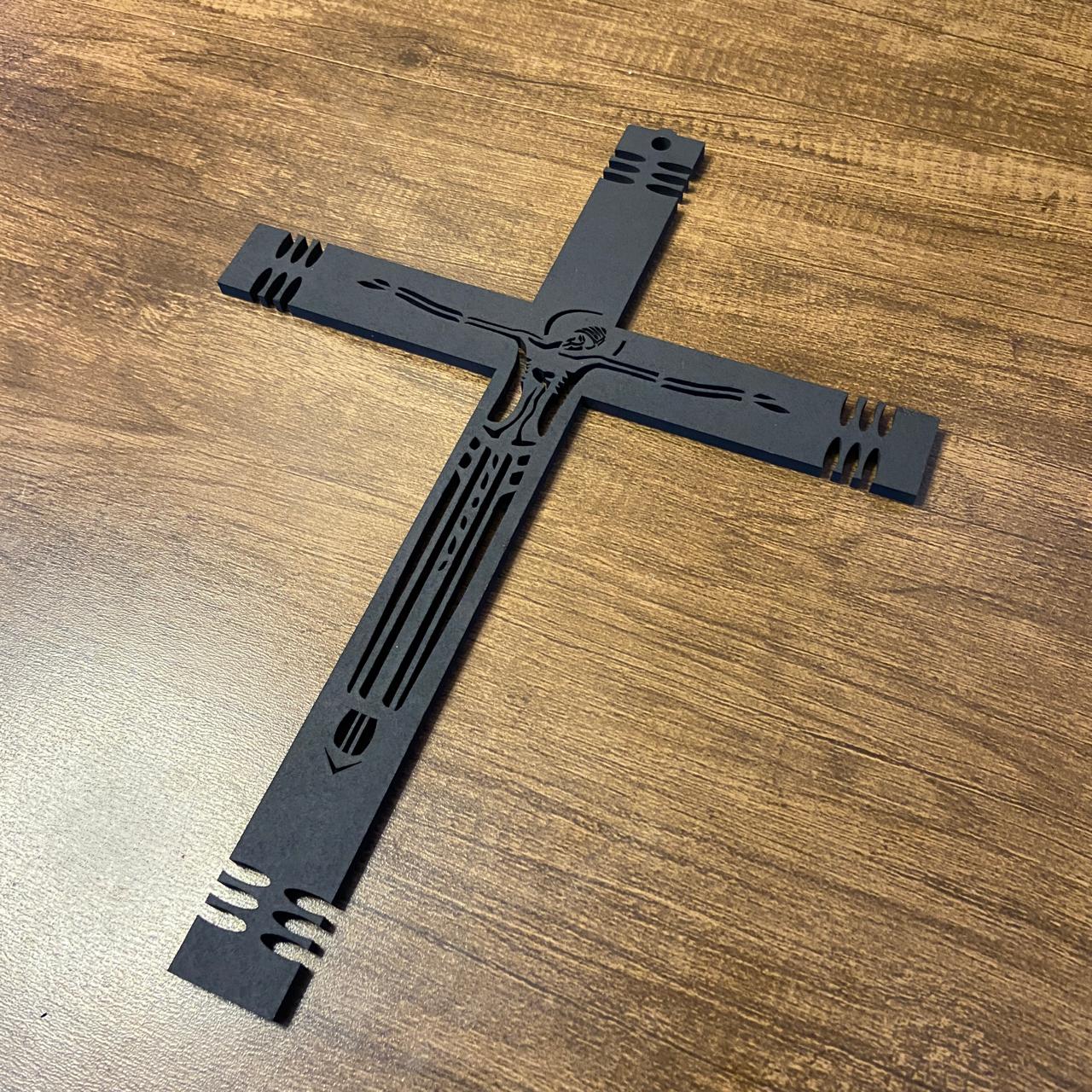 CRUCIFIXO MDF CRUZ DO NADA 30CM (1 UNIDADE)