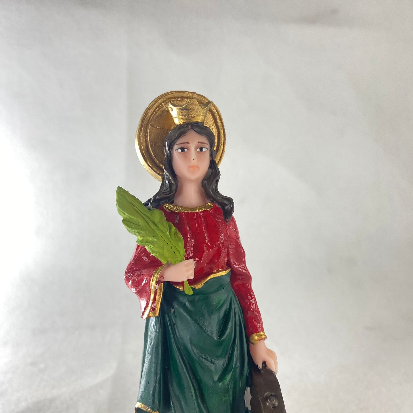 IMAGEM DE RESINA NACIONAL SANTA CATARINA 15CM (1 UNIDADE)