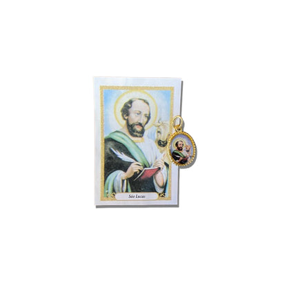 MEDALHA ALUMINIO SÃO LUCAS (36 UNIDADES)