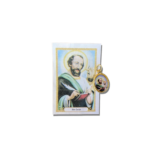 MEDALHA ALUMINIO SÃO LUCAS (36 UNIDADES)