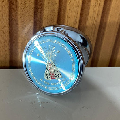 TECA AZUL CLARO NOSSA SENHORA APARECIDA (1 UNIDADE)