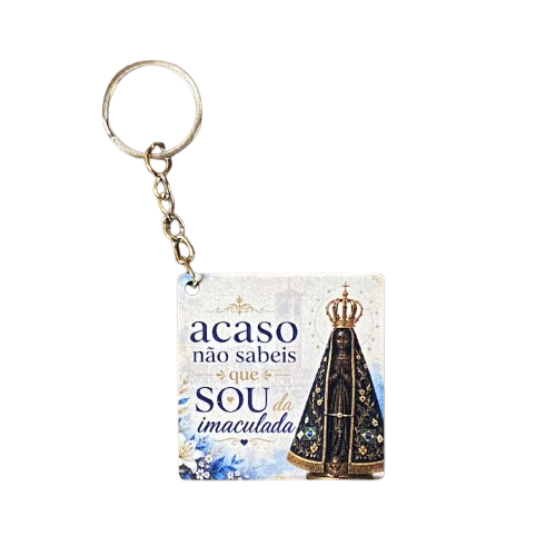 CHAVEIRO DE MDF ACASO NÃO SABEIS... (1 UNIDADE)