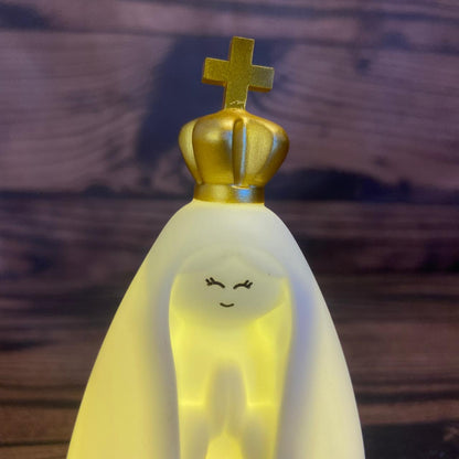 LUMINÁRIA LED NOSSA SENHORA APARECIDA 11CM (1 UNIDADE)