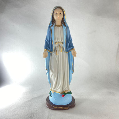 IMAGEM DE RESINA NACIONAL NOSSA SENHORA DAS GRAÇAS 30CM (1 UNIDADE)
