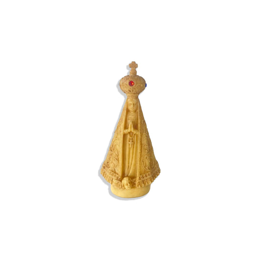 IMAGEM DE RESINA IMPORTADA NOSSA SENHORA APARECIDA AMARELA 11CM (1 UNIDADE)