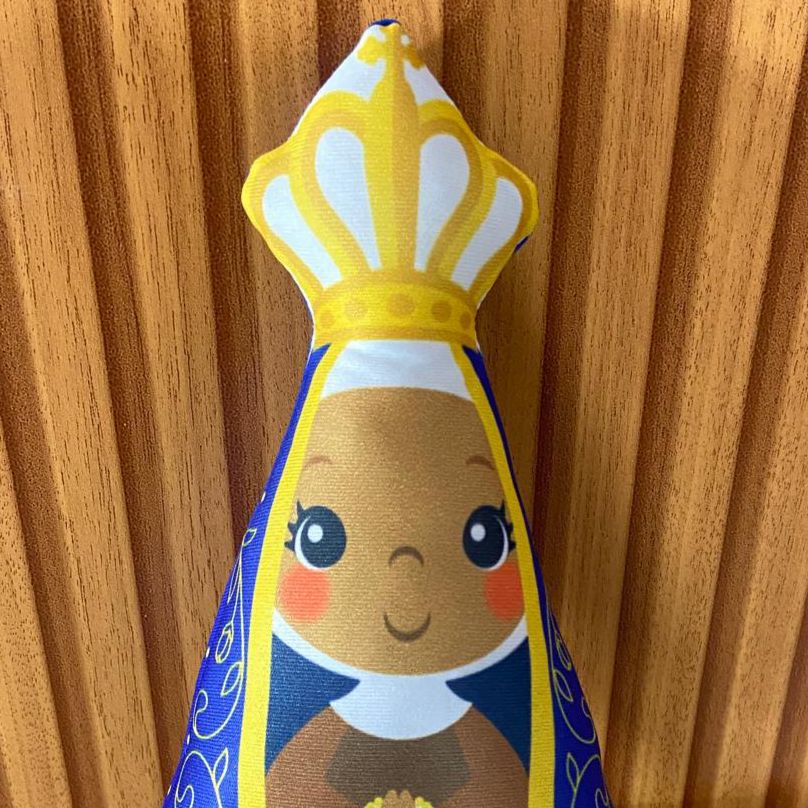 ALMOFADA PEQUENA NOSSA SENHORA APARECIDA (1 UNIDADE)