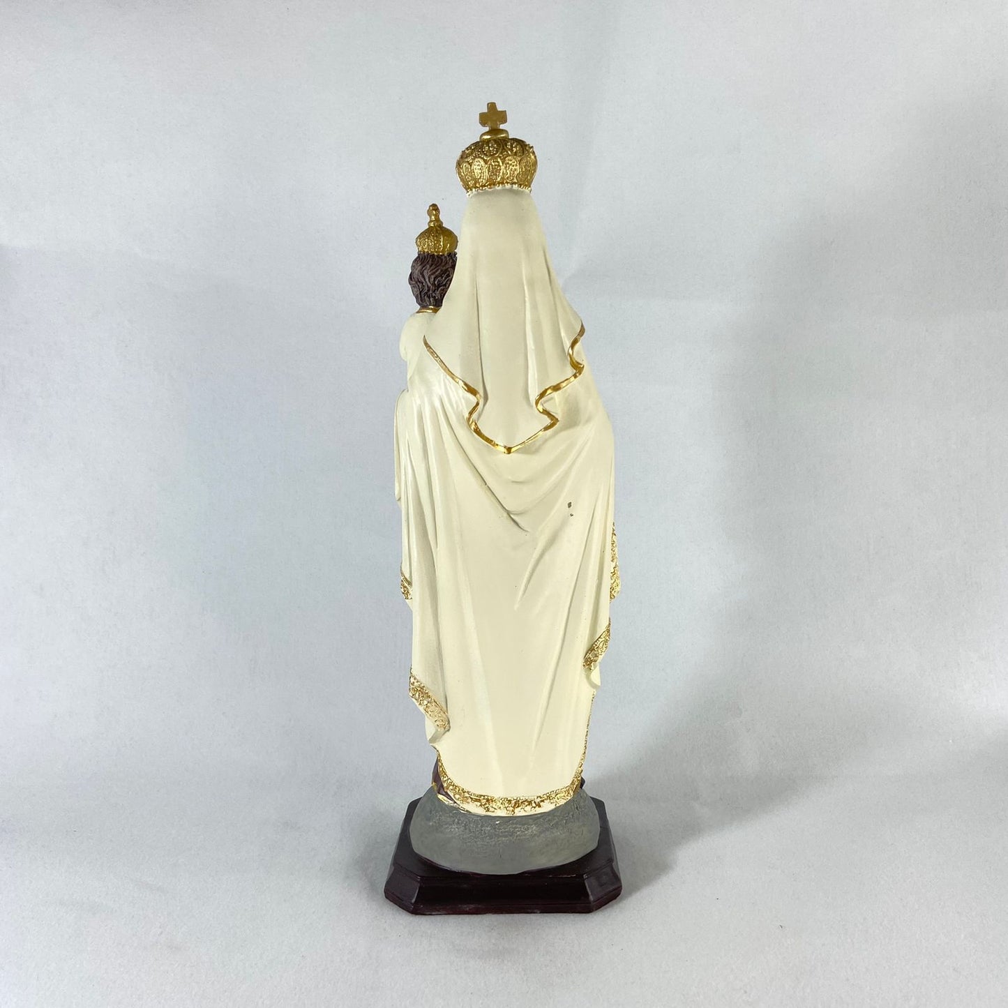 IMAGEM DE RESINA IMPORTADA NOSSA SENHORA DO CARMO 31CM (1 UNIDADE)
