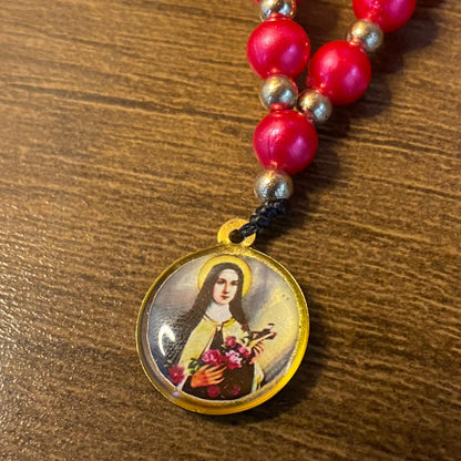 NOVENA DAS ROSAS DE SANTA TERESINHA 8MM (1 UNIDADE)