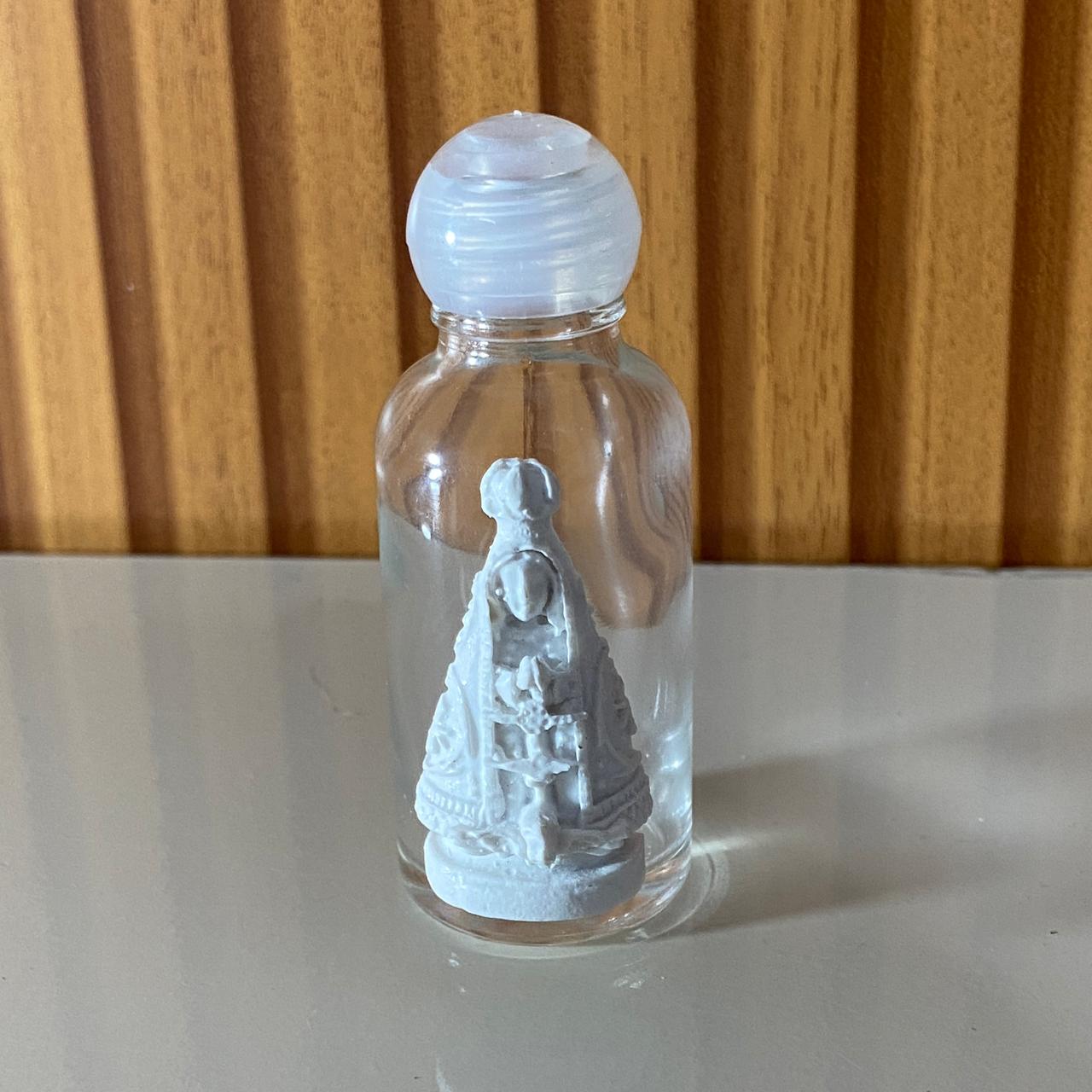 PORTA AGUA BENTA DE VIDRO NOSSA SENHORA APARECIDA 50ML (1 UNIDADE)